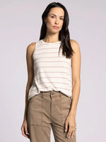 Sinclair Tank - Ivory Tawny