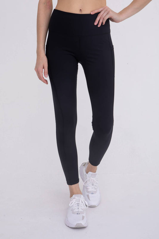 Brushed Interior High-Waisted Leggings