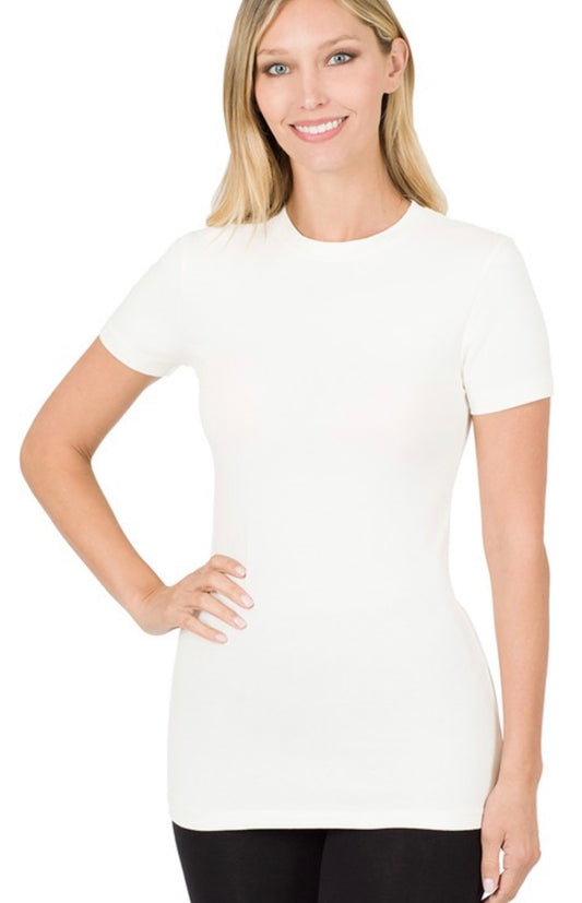 Basic White Tee